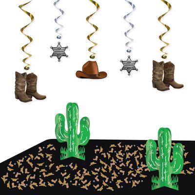 Fanci-Confetti Western Icons – 1 oz (Copper, Gold, Silver)
