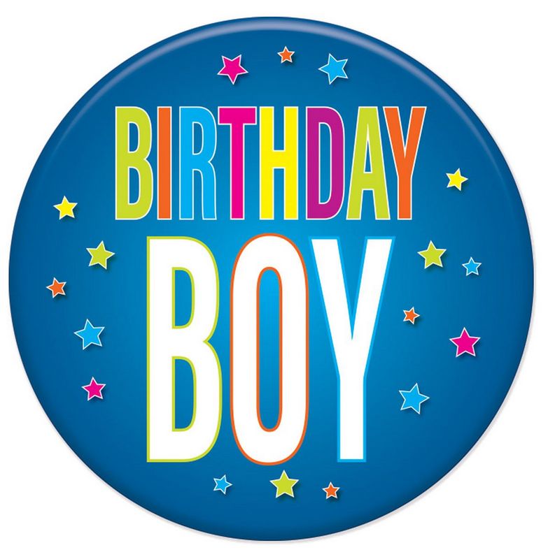 Birthday Boy Button
