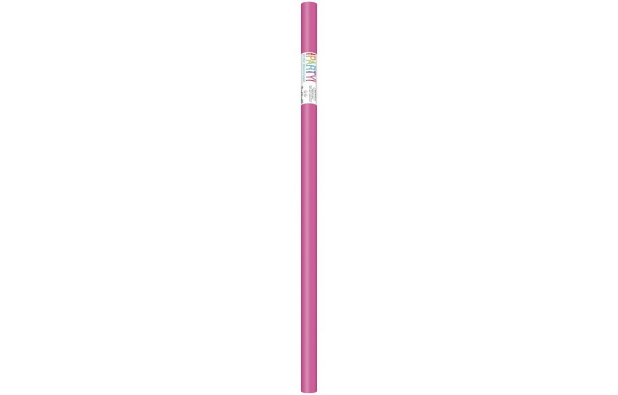 Solid Gift Wrap – 30&quot; x 5 ft, Color: Hot-pink