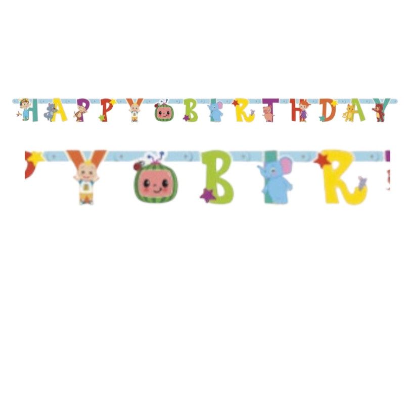 Cocomelon 6ft happy birthday banner