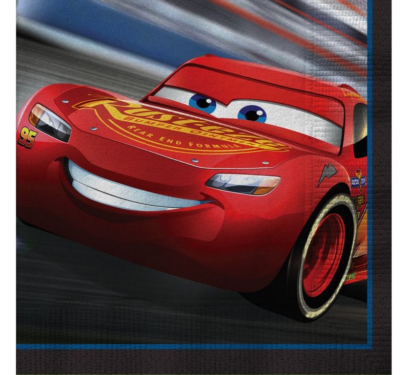 Disney Cars 3 Movie Beverage Napkins 16ct