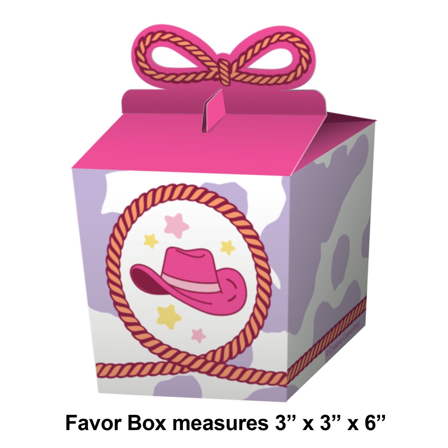 Boots &amp; Bows Favor Boxes – 8ct