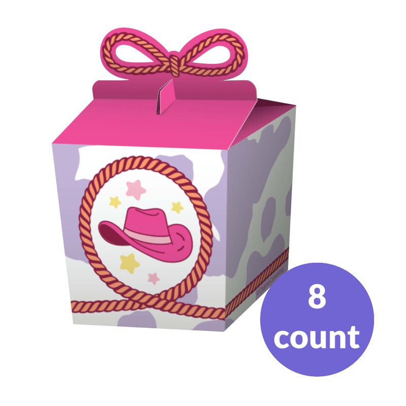 Boots &amp; Bows Favor Boxes – 8ct