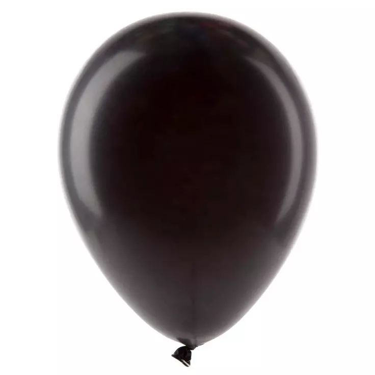 Black Latex Balloons – 12&quot; – Pack of 10