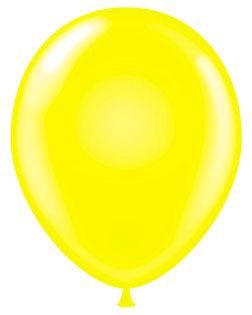Yellow Latex Balloons – 12&quot; – Pack of 10