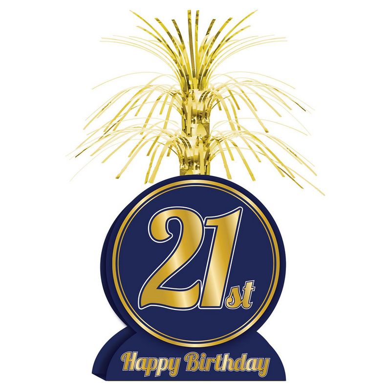 21st Birthday Waterfall Centerpieces – 13&quot;