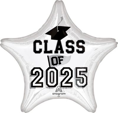 19&quot; Class of 2025 - white