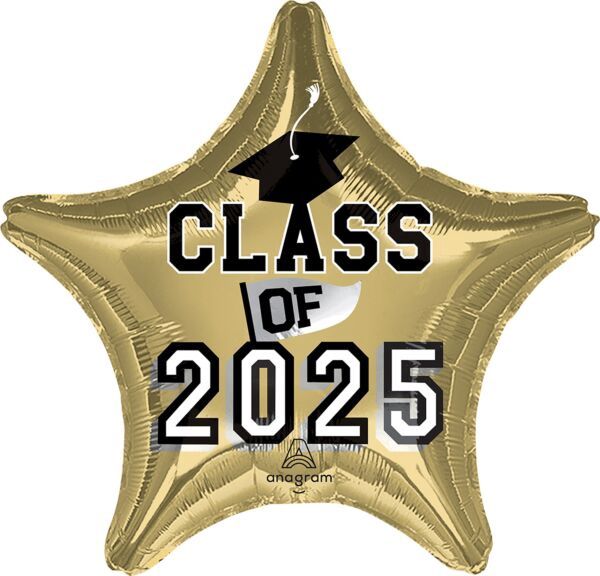19&quot; Class of 2025 - White Gold