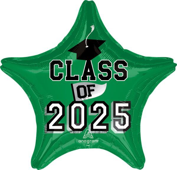 19&quot; Class of 2025 - Green