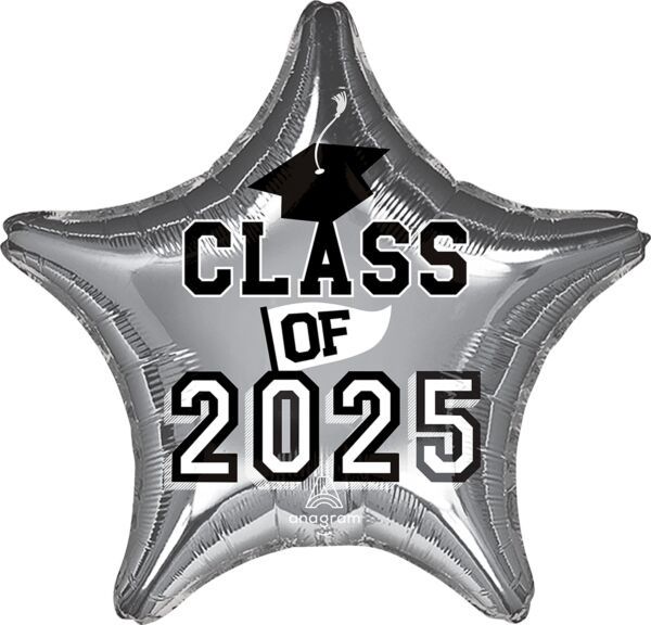 19&quot; Class of 2025 - Silver