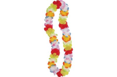 Hawaiian Flower Lei 42&quot; - Multicolor