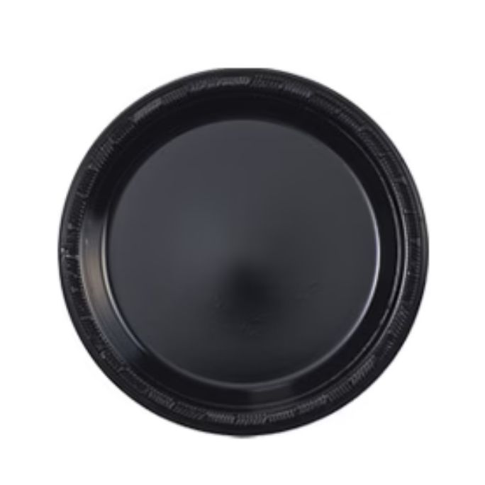 Plastic Dinner Plates, 10in, 50ct