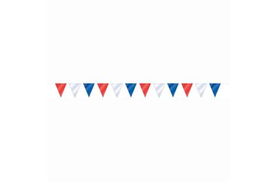 Red  White &amp; Blue Flag Banner  32ft