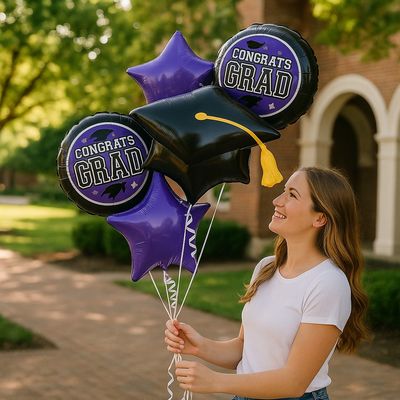 Graduation Balloons &amp; Bouquets