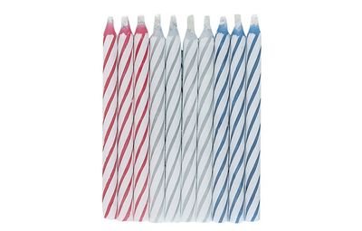 Multicolor Magic Birthday Candle – 10ct