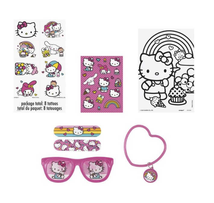 Hello Kitty &amp; Friends Mega value Favor Pack – 48pc