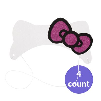 Hello Kitty and Friends Glitter Paper Party Headbands – 4ct