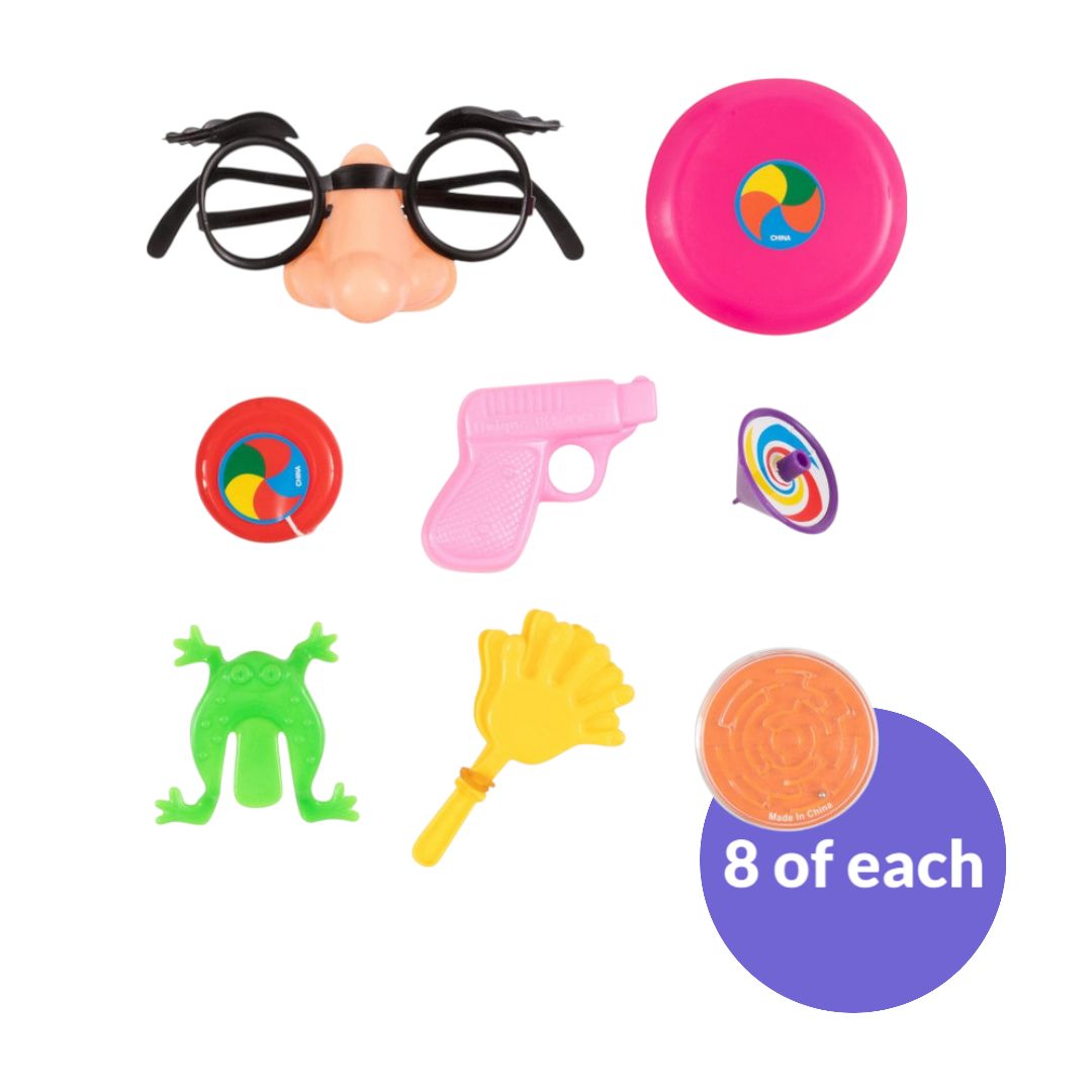 Piñata Filler – 64pc Party Favors