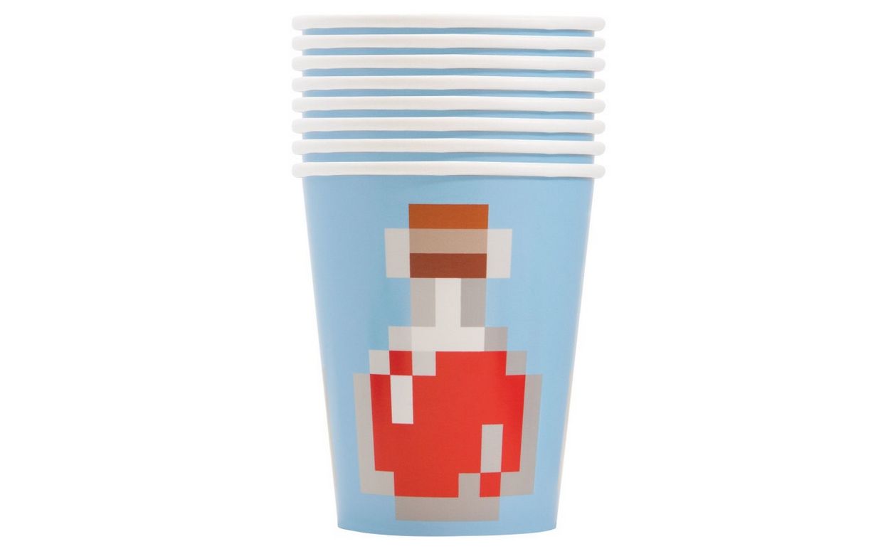 Minecraft 9oz Paper Cups  8ct