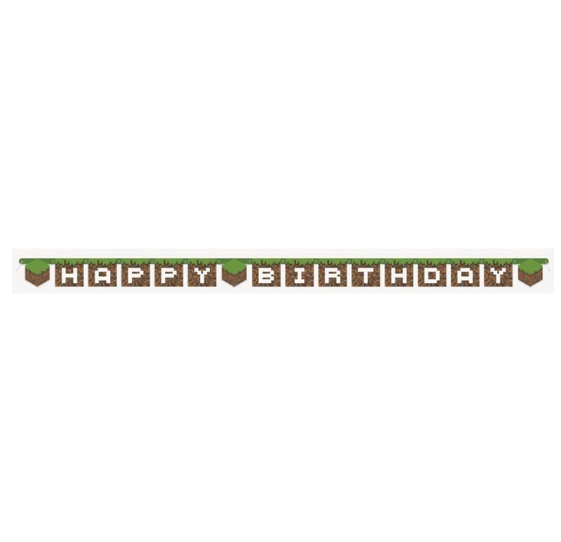 Minecraft Large Jointed Banner – 7.82 ft