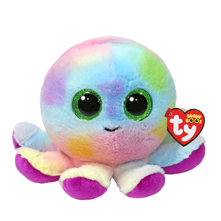 Bubbles pastel octopus