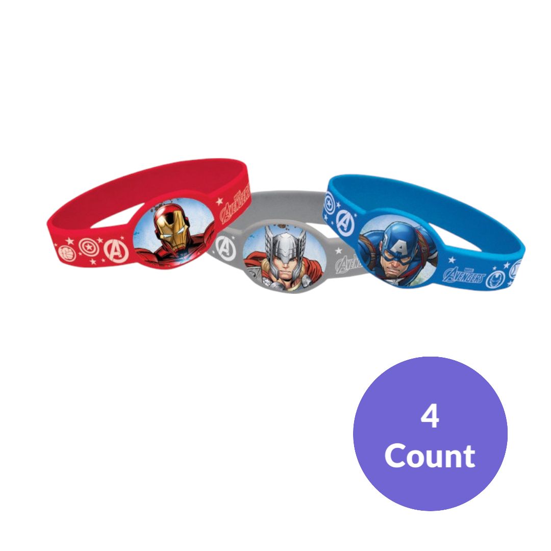Avengers Stretchy Bracelets – 4ct