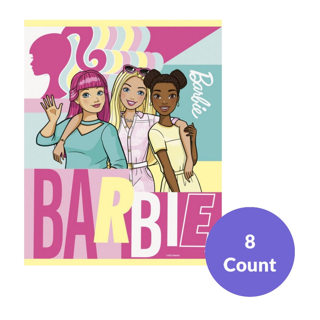 Barbie Plastic Loot Bags – 8ct