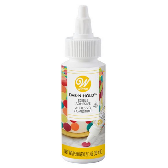 Dab-N-Hold Edible Adhesive, Clear, 2 oz.