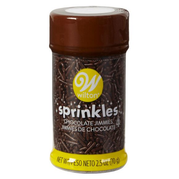 Chocolate Jimmies Sprinkles, 2.5 oz.