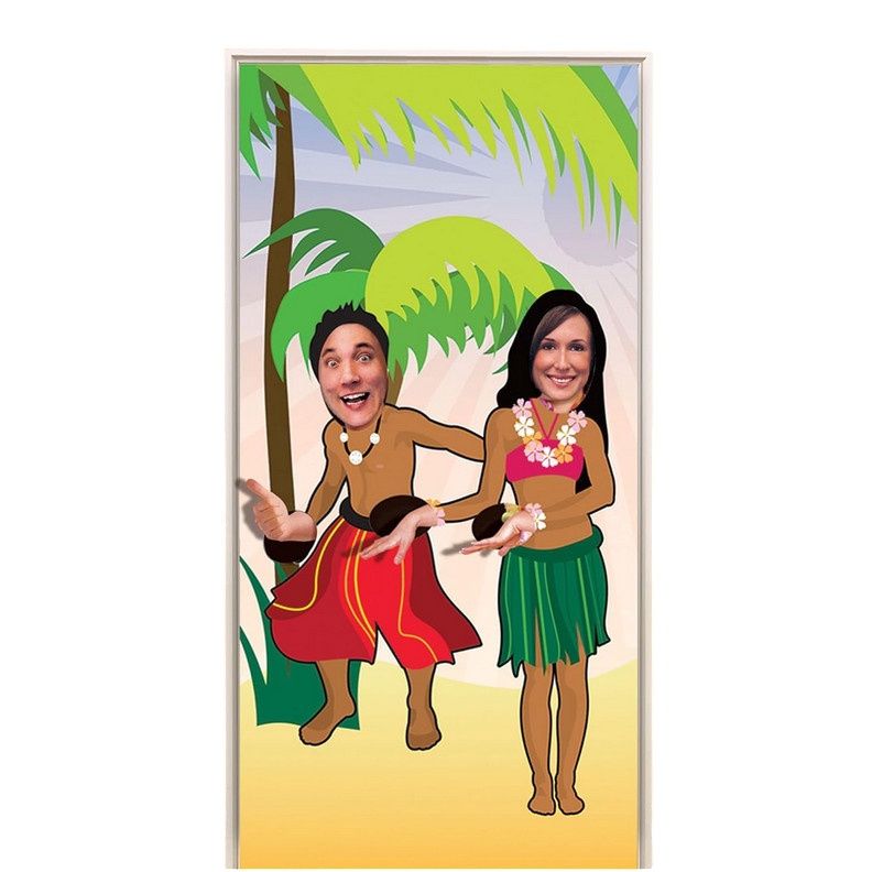 Luau Photo Prop Banner – 36&quot; x 71.5&quot;