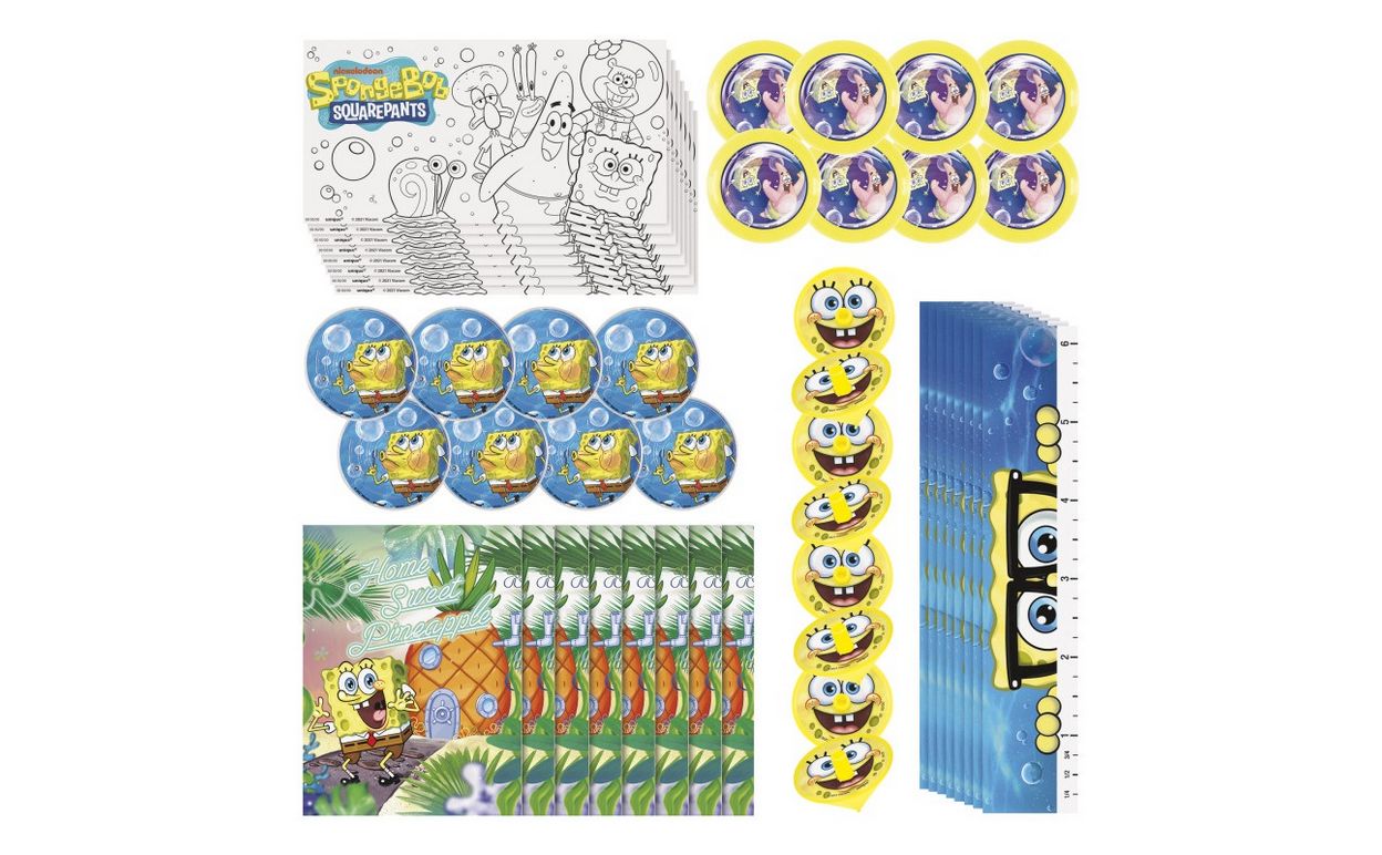SpongeBob SquarePants Favor Pack – 48ct
