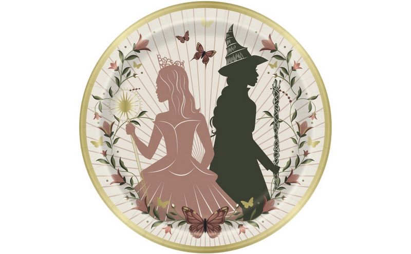 Wicked Round 9&quot; Dinner Plates – 8 Count