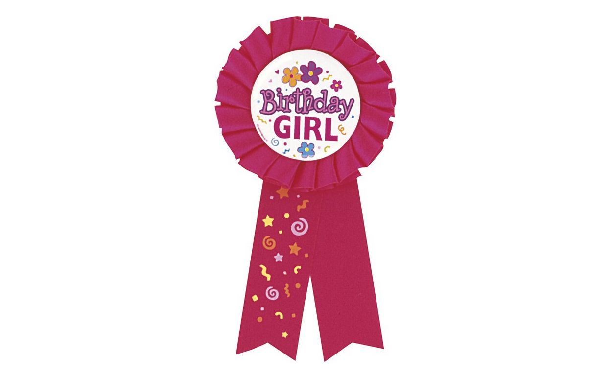 Birthday Girl Award Badge