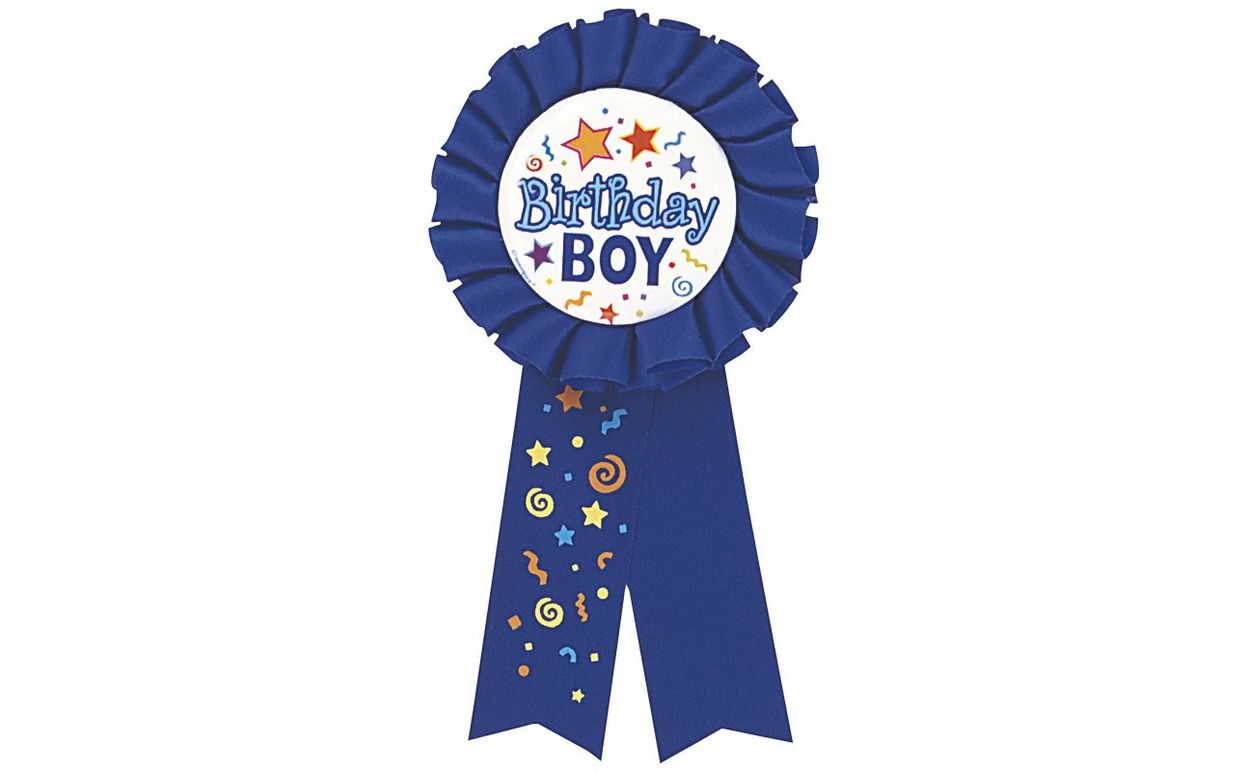 Birthday Boy Award Badge