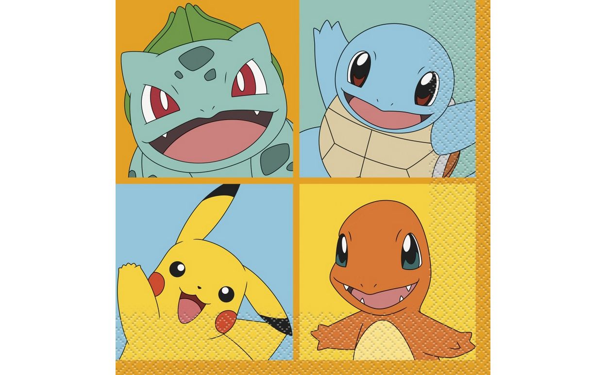 Pokémon Luncheon Napkins – 16ct