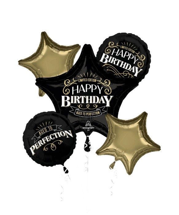 Balloon Bouquet – Better With Age | 5-Piece Set
