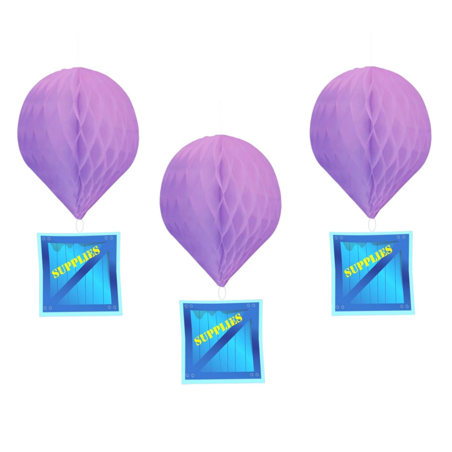 Battle royal honeycomb hanging decoration 3ct