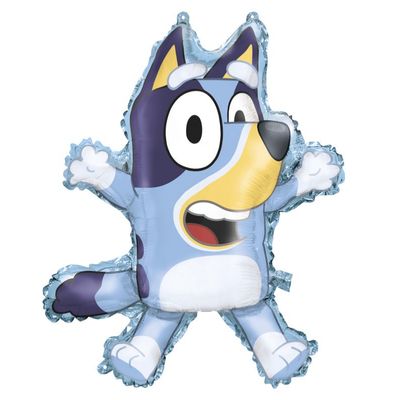 Bluey Shaped Foil Balloon – 28&quot; (Un-inflated)