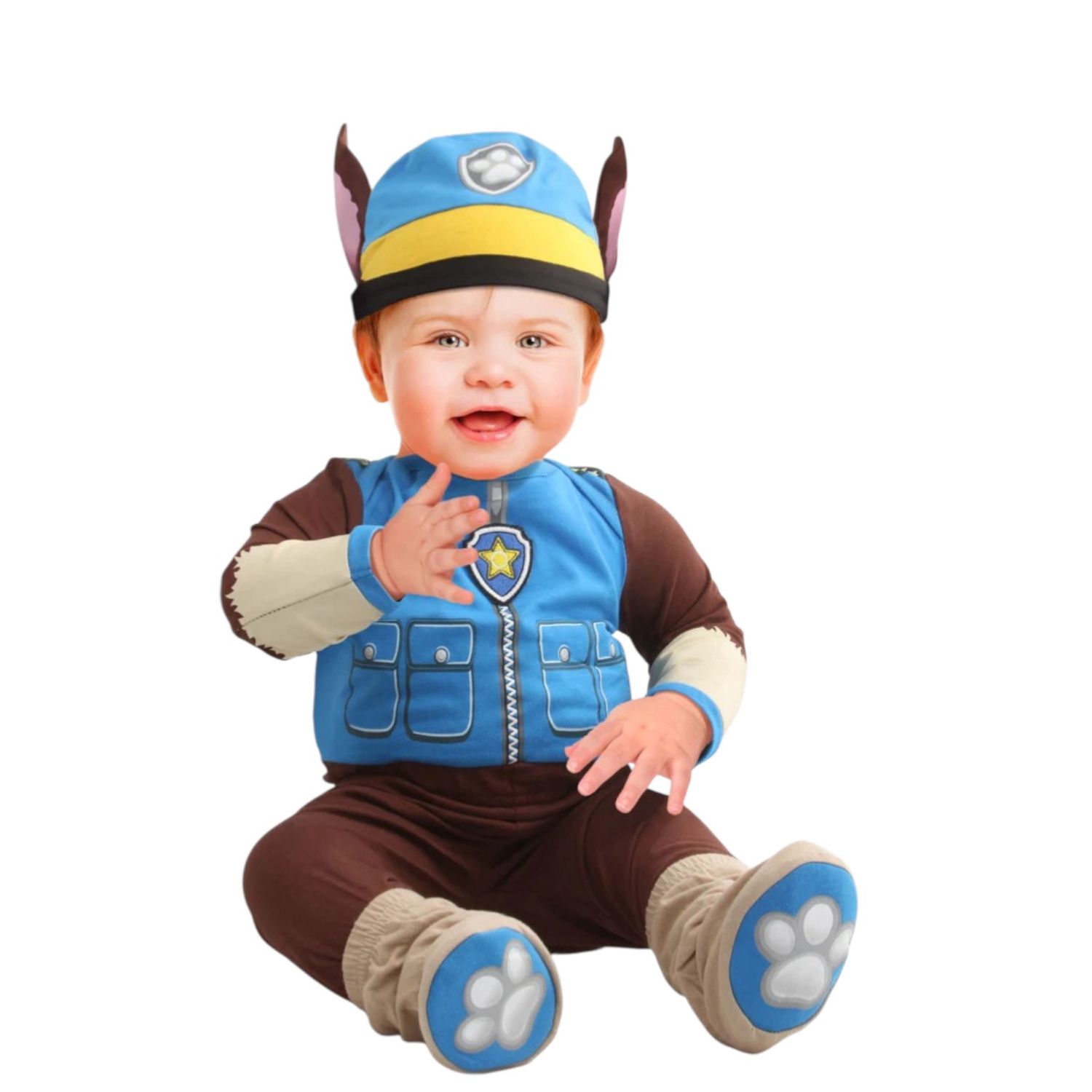 Chase Costume – Paw patrol (Newborn, Infant &amp; Toddler), Rubies Size: 0-6m