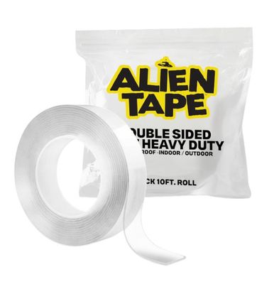 Alien Tape 10 ft. Multi-Surface Reusable Double-Sided Tape