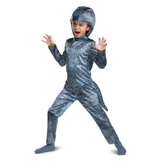 Blue Classic Costume – Jurassic World, Size: S(4-6)