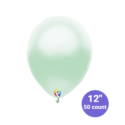 12&quot; Pearl Latex Balloons – 50ct (Un-inflated)