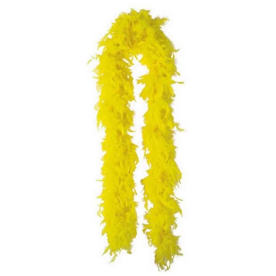Feather Boa, Color: Yellow