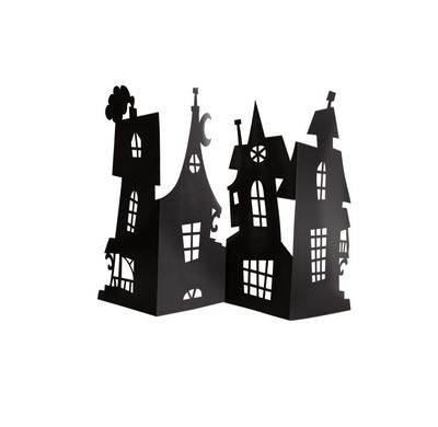 Haunted House Paper Centerpiece Decoration