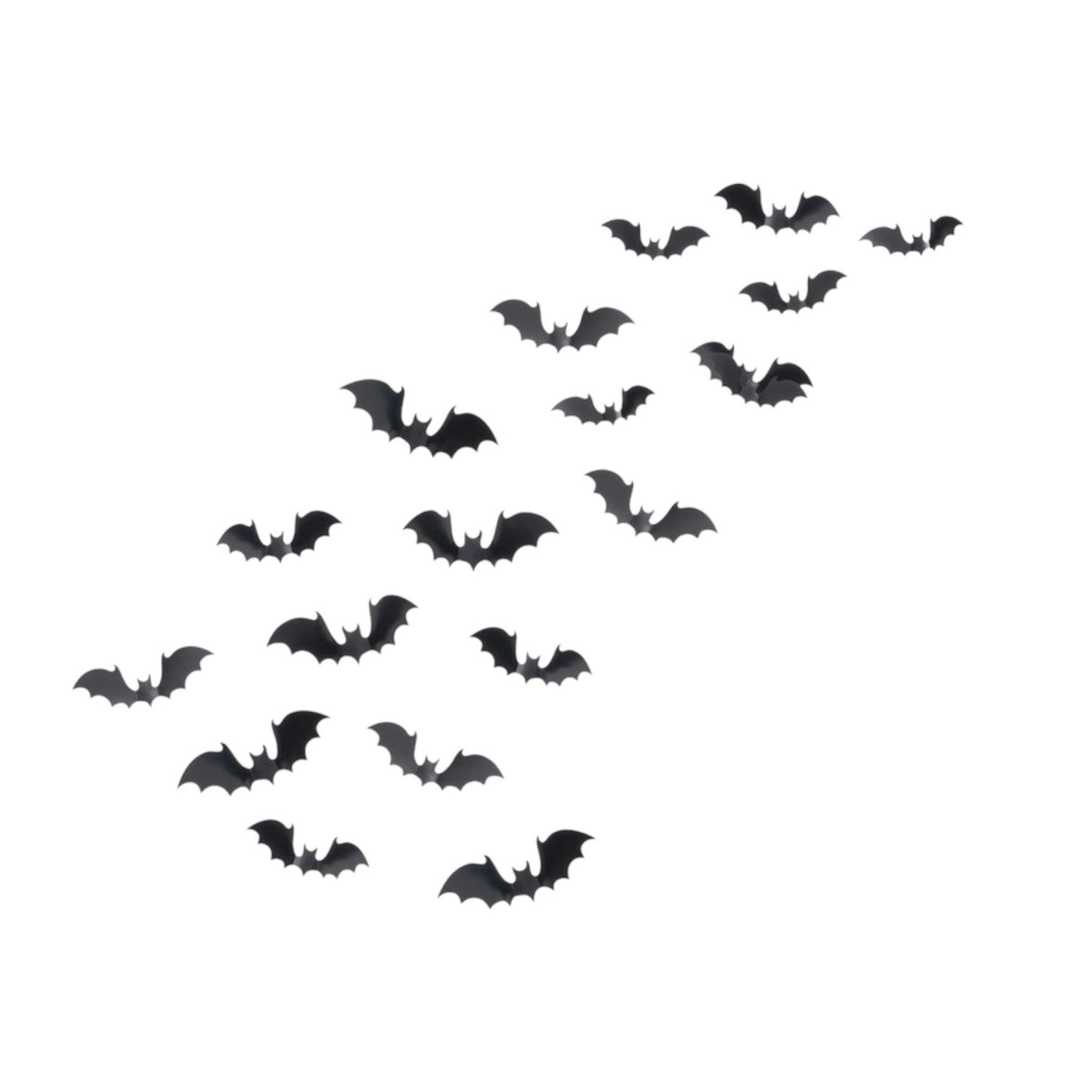 Flying Bat Wall Decorations Kit