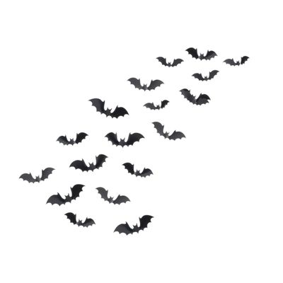 Flying Bat Wall Decorations Kit