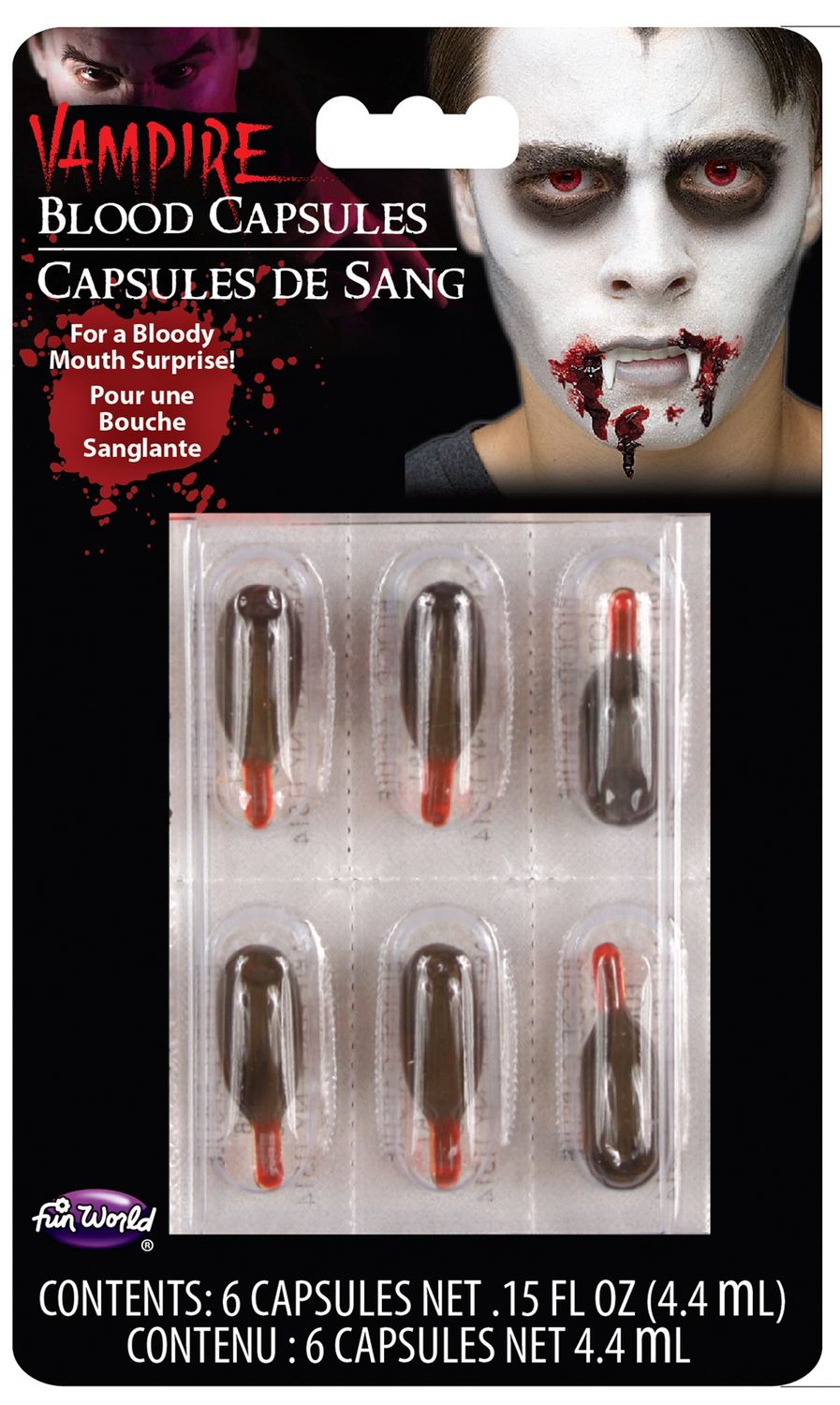 Blood Capsules – 6ct Blister Pack