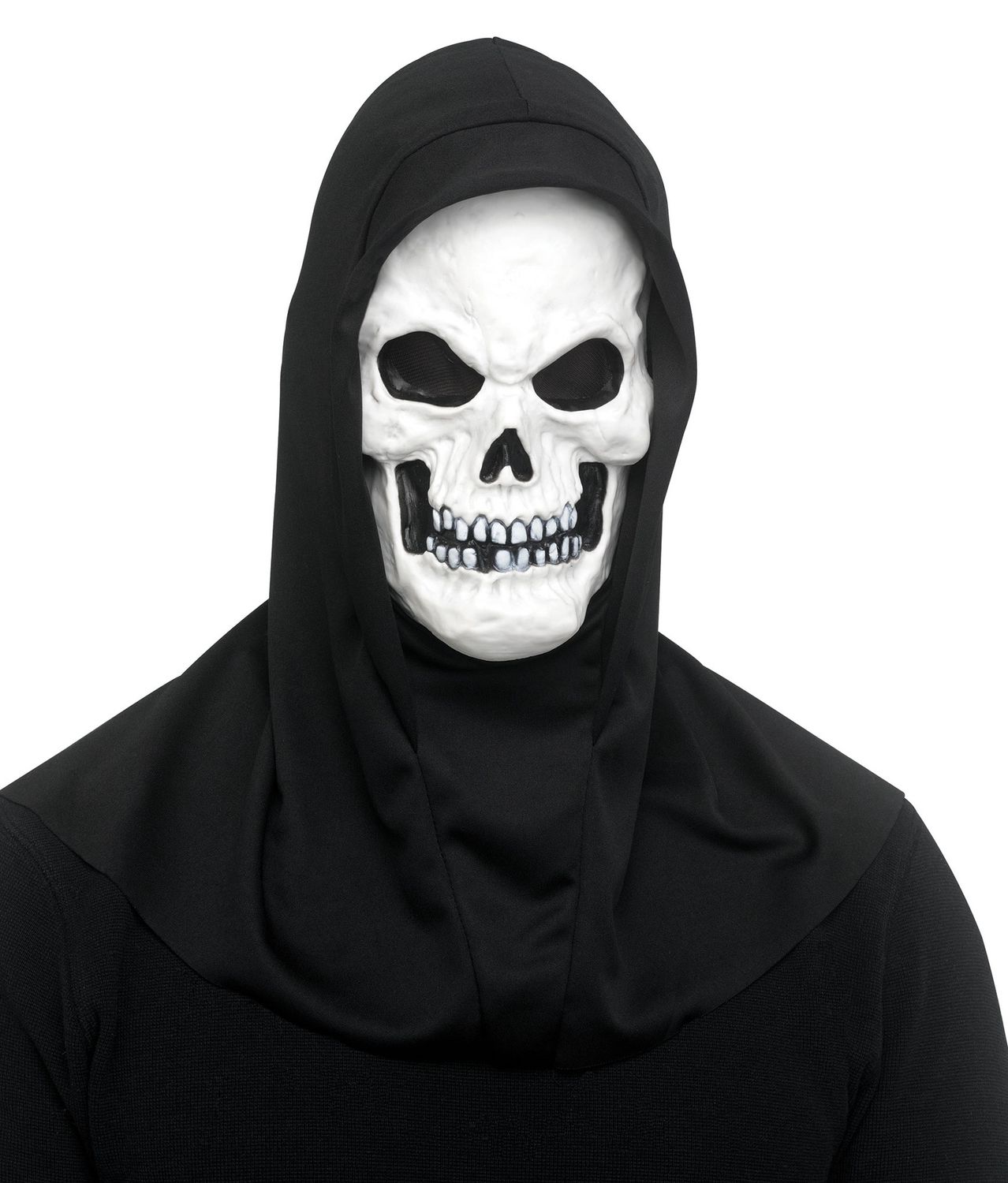 Skull Mask with Hood – Glows in the Dark