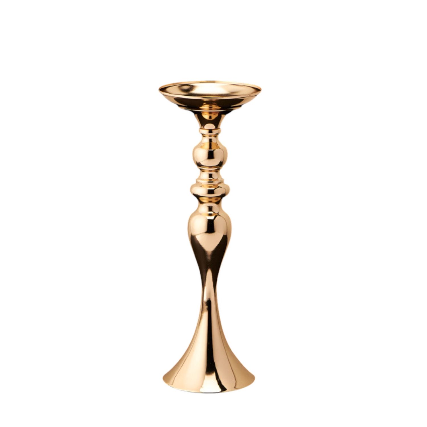 Mermaid Floral Stand Riser 14¾&quot; - Gold
