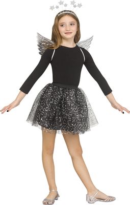 Sparkle Tutu Kit – Black Celestial (Child, 3-Piece Set)